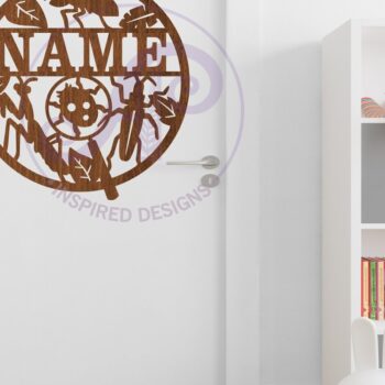 Intra απο ξύλο plywood 3mm-4mm πάχος Σύμβολο ονόματος εντόμου Bug  Δίασταση 6x6 cm INTRAFABR-101566397 - Image 3