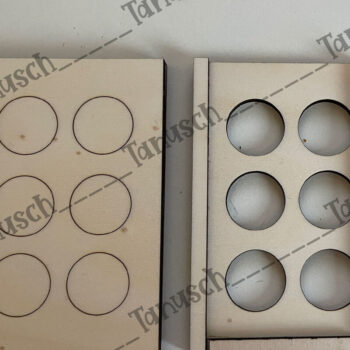 Intra απο ξύλο plywood 3mm-4mm πάχος Κτίριο Brick Money Holder  Δίασταση 15x15 cm INTRAFABR-68463642 - Image 5