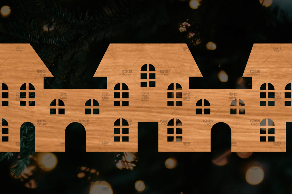 Intra απο ξύλο plywood 3mm-4mm πάχος Κτίρια αποκοπής αρχείου , σπιτιών Δίασταση 15x15 cm INTRAFABR-108110685