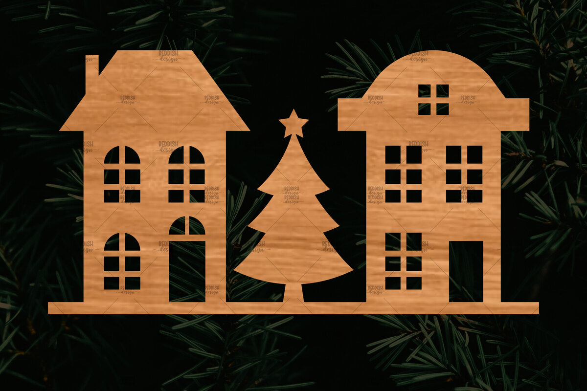 Intra απο ξύλο plywood 3mm-4mm πάχος Κτίρια αποκοπής αρχείου , σπιτιών Δίασταση 15x15 cm INTRAFABR-107621140