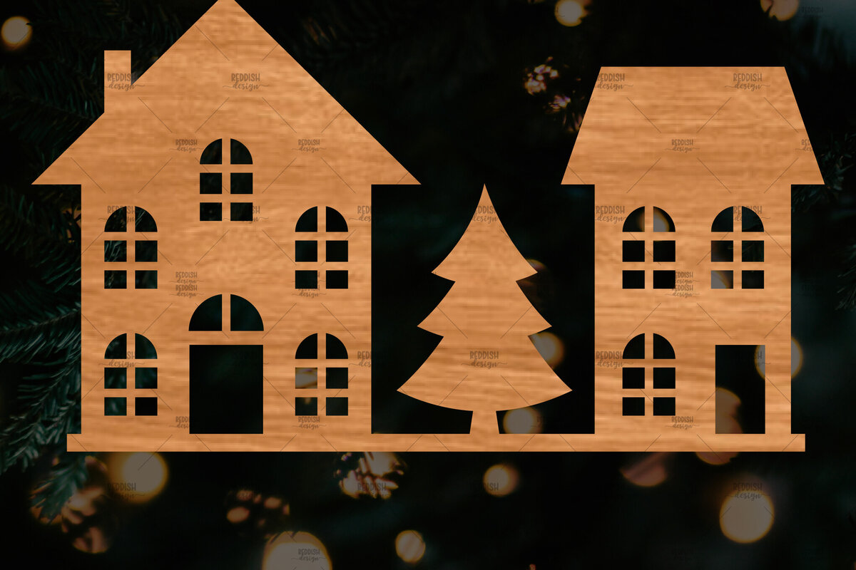 Intra απο ξύλο plywood 3mm-4mm πάχος Κτίρια αποκοπής αρχείου , σπιτιών Δίασταση 15x15 cm INTRAFABR-107621238