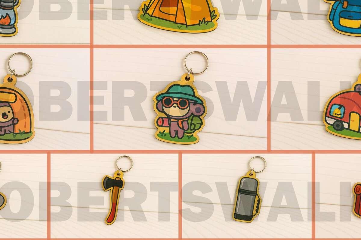 Intra απο ξύλο plywood 3mm-4mm πάχος Camping  Δίασταση 3x3 cm INTRAFABR-123666316