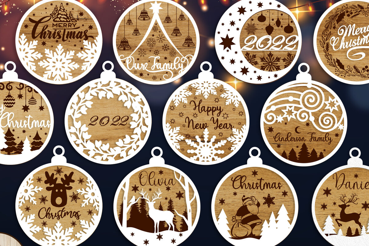 Intra απο ξύλο plywood 3mm-4mm πάχος Δέσμη ΧΡΙΣΤΟΥΓΕΝΝΙΑΤΙΚΑ ΣΤΟΛΙΔΙΑ χειροτεχνίας Δίασταση 5x3 cm INTRAFABR-18835608