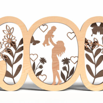 Intra απο ξύλο plywood 3mm-4mm πάχος Mother;'s Day Δίασταση 15x15 cm INTRAFABR-120628699 - Image 10