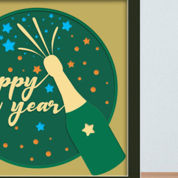 Intra απο ξύλο plywood 3mm-4mm πάχος ΔΕΜΑ | Πρωτοχρονιάτικο Χαρτόκοπο Δίασταση 30x20 cm INTRAFABR-52693858 - Image 10