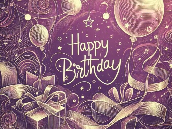 Intra απο ξύλο plywood 3mm-4mm πάχος Χαρούμενα γενέθλια Γραμμένο στο Δίασταση 8x8 cm INTRAFABR-98024738