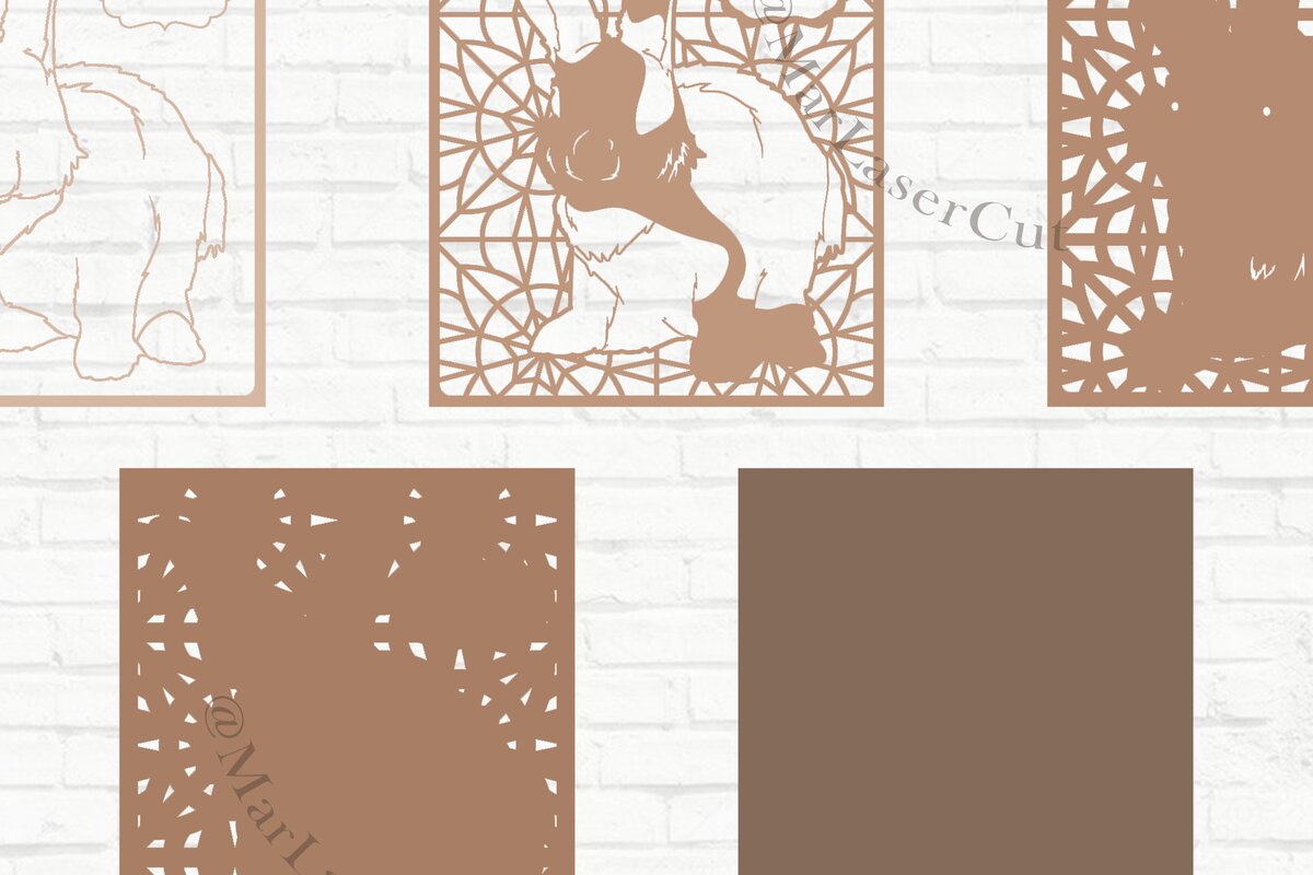 Intra απο ξύλο plywood 3mm-4mm πάχος BUNNY 3D Multilayer  Cricut Δίασταση 6x6 cm INTRAFABR-21774652