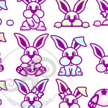 Intra απο ξύλο plywood 3mm-4mm πάχος Το Bunny Cut out Shapes  Δίασταση 15x15 cm INTRAFABR-68350158 - Image 2