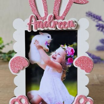 Intra απο ξύλο plywood 3mm-4mm πάχος Bunny Ears Κορνίζα φωτογραφιών | Δίασταση 3x3 cm INTRAFABR-119533593 - Image 1