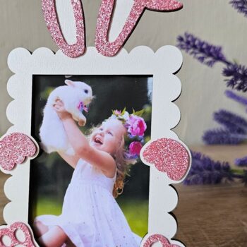 Intra απο ξύλο plywood 3mm-4mm πάχος Bunny Ears Κορνίζα φωτογραφιών | Δίασταση 3x3 cm INTRAFABR-119533593 - Image 6