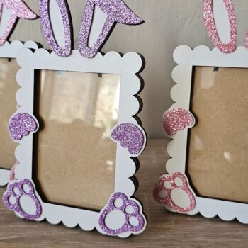 Intra απο ξύλο plywood 3mm-4mm πάχος Bunny Ears Κορνίζα φωτογραφιών | Δίασταση 3x3 cm INTRAFABR-119533593 - Image 10