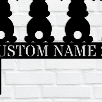 Intra απο ξύλο plywood 3mm-4mm πάχος Μπάνι μεταλλική πινακίδα διεύθυνσης Δίασταση 15x15 cm INTRAFABR-114550582 - Image 2