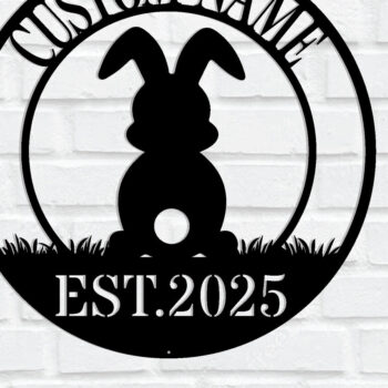 Intra απο ξύλο plywood 3mm-4mm πάχος Μπάνι μεταλλική πινακίδα διεύθυνσης Δίασταση 15x15 cm INTRAFABR-114550598 - Image 1