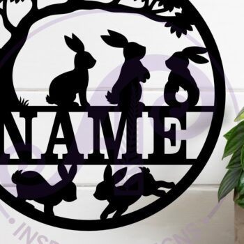 Intra απο ξύλο plywood 3mm-4mm πάχος Μπάνι Σιλουέτα Όνομα Σήμα Δίασταση 6x6 cm INTRAFABR-110081624 - Image 2