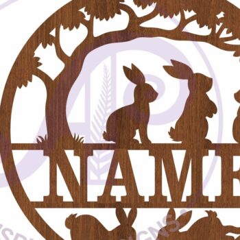 Intra απο ξύλο plywood 3mm-4mm πάχος Μπάνι Σιλουέτα Όνομα Σήμα Δίασταση 6x6 cm INTRAFABR-110081624 - Image 4