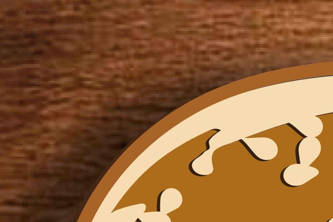 Intra απο ξύλο plywood 3mm-4mm πάχος Burger Multilayer 3D / Burger 3D Δίασταση 30x20 cm INTRAFABR-77275254 - Image 8
