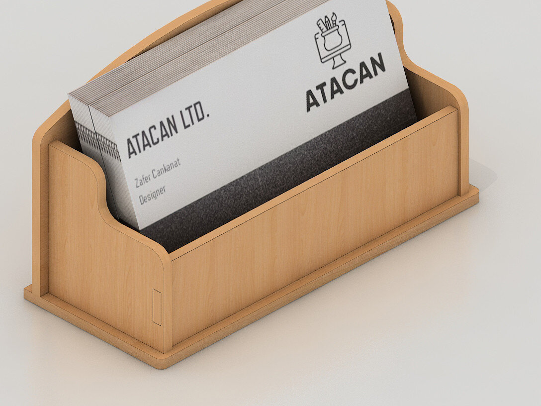 Intra απο ξύλο plywood 3mm-4mm πάχος 101 βάσης προβολής επαγγελματικής κάρτας Δίασταση 30x20 cm INTRAFABR-60962007