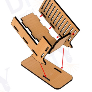 Intra απο ξύλο plywood 3mm-4mm πάχος Κάτοχος επαγγελματικής κάρτας Δίασταση 15x15 cm INTRAFABR-110833816