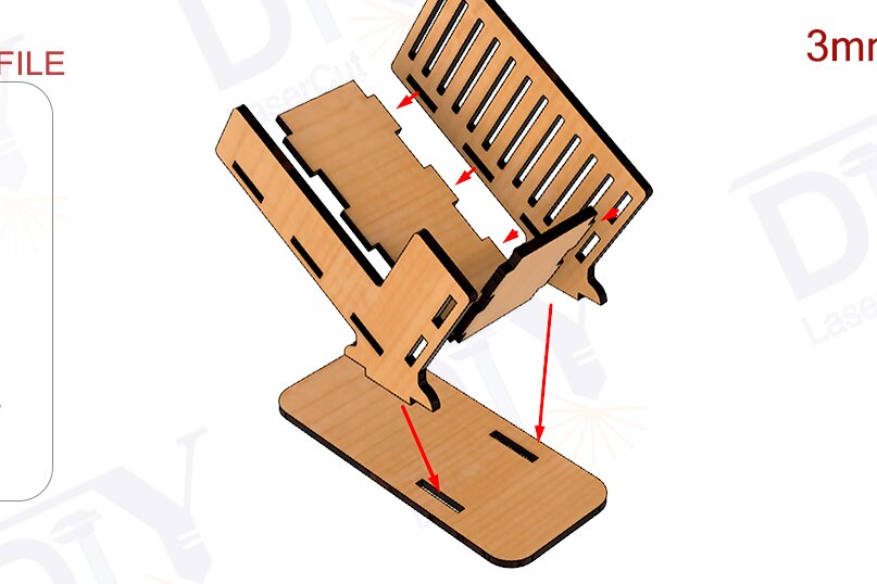 Intra απο ξύλο plywood 3mm-4mm πάχος Κάτοχος επαγγελματικής κάρτας Δίασταση 15x15 cm INTRAFABR-110833816