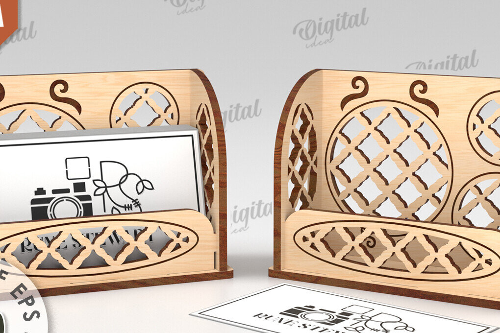 Intra απο ξύλο plywood 3mm-4mm πάχος θήκης επαγγελματικής κάρτας Δίασταση 30x20 cm INTRAFABR-111292394