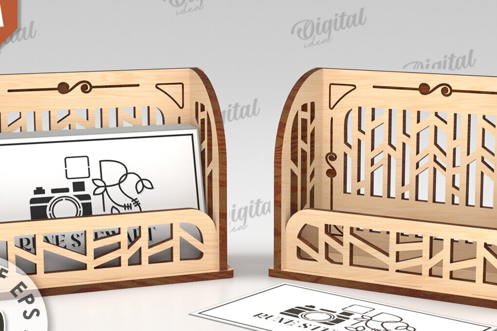 Intra απο ξύλο plywood 3mm-4mm πάχος θήκης επαγγελματικής κάρτας Δίασταση 30x20 cm INTRAFABR-111292360