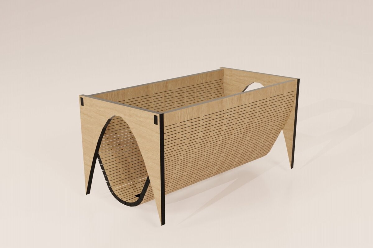 Intra απο ξύλο plywood 3mm-4mm πάχος κοπής με λέιζερ θήκη επαγγελματικής κάρτας Δίασταση 30x20 cm INTRAFABR-113818059 - Image 8