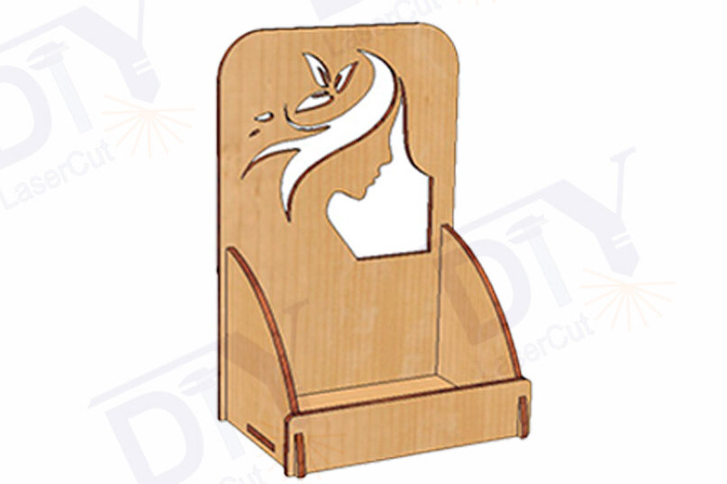 Intra απο ξύλο plywood 3mm-4mm πάχος κοπής με λέιζερ θήκη επαγγελματικής κάρτας Δίασταση 30x20 cm INTRAFABR-116659527 - Image 3