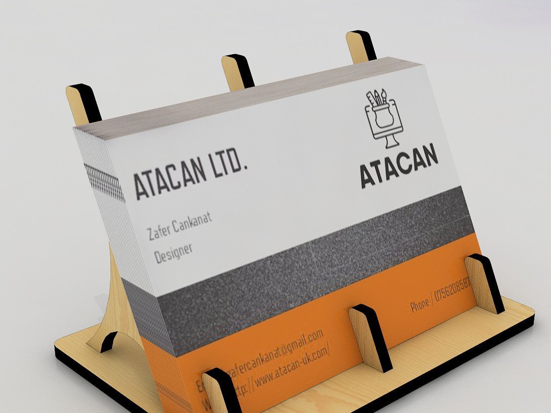 Intra απο ξύλο plywood 3mm-4mm πάχος κοπής με λέιζερ θήκη επαγγελματικής κάρτας Δίασταση 30x20 cm INTRAFABR-39967700 - Image 1