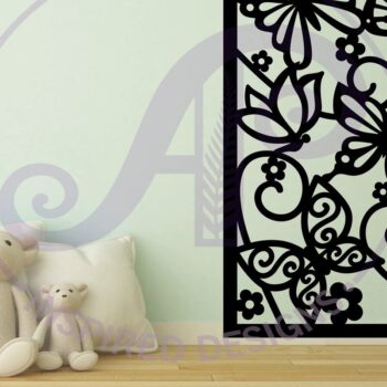 Intra απο ξύλο plywood 3mm-4mm πάχος Πινακίδα τοίχου Α4 Πεταλούδες, . Δίασταση 11x11 cm INTRAFABR-81477573 - Image 2