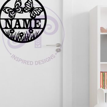 Intra απο ξύλο plywood 3mm-4mm πάχος Πινακίδα ονόματος πεταλούδων Σημάδι κοπής με λέιζερ Δίασταση 6x6 cm INTRAFABR-124951982 - Image 4