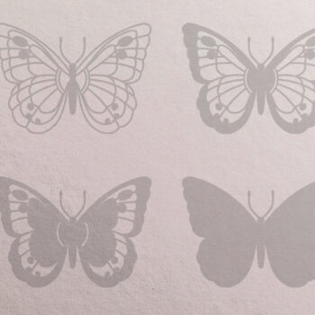 Intra απο ξύλο plywood 3mm-4mm πάχος αποκοπής 3D Layered Butterfly Δίασταση 7x7 cm INTRAFABR-67876166 - Image 2