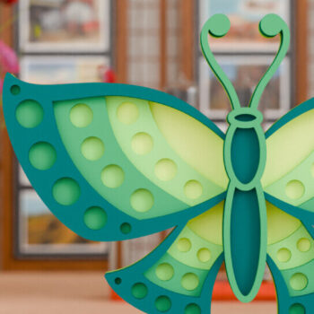 Intra απο ξύλο plywood 3mm-4mm πάχος ΠΕΤΑΛΙΑ 3D Crafting File BNDLE Δίασταση 20x30 cm INTRAFABR-97931600 - Image 3