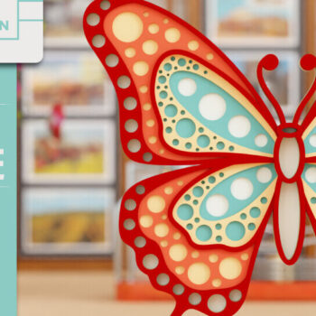 Intra απο ξύλο plywood 3mm-4mm πάχος ΠΕΤΑΛΟΥΔΑ 3D Multilayered BNDLE Δίασταση 20x30 cm INTRAFABR-97338005 - Image 2