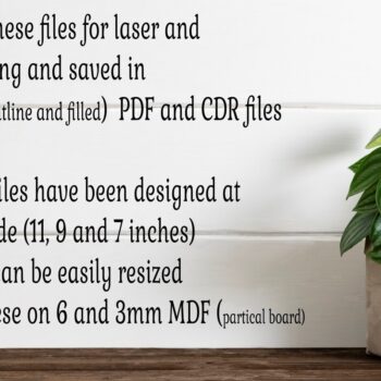 Intra απο ξύλο plywood 3mm-4mm πάχος Σχέδια πεταλούδων Επιγραφές τοίχου, Δίασταση 10x10 cm INTRAFABR-114693636 - Image 2