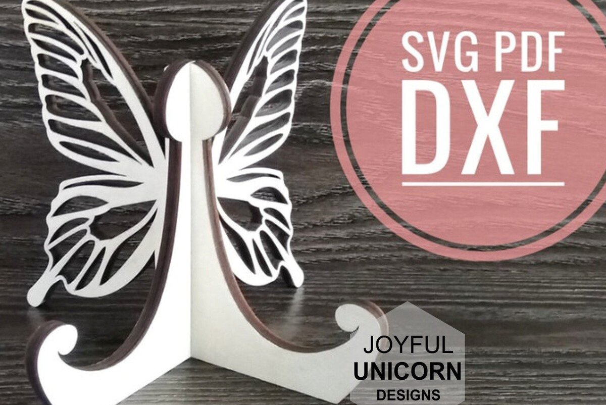 Intra απο ξύλο plywood 3mm-4mm πάχος Stand Butterfly Easel Δίασταση 30x20 cm INTRAFABR-35504310