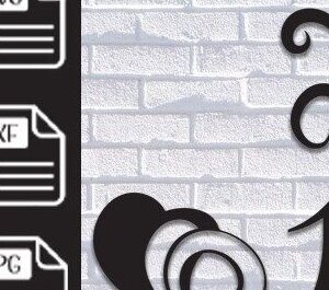 Intra απο ξύλο plywood 3mm-4mm πάχος Butterfly Floral Alphabet J Δίασταση 30x20 cm INTRAFABR-35709109