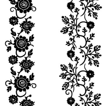 Intra απο ξύλο plywood 3mm-4mm πάχος πάνελ κοπής με λέιζερ πεταλούδα & φλοράλ Δίασταση 40x40 cm INTRAFABR-123829371 - Image 4