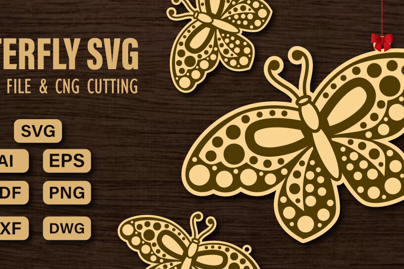 Intra απο ξύλο plywood 3mm-4mm πάχος  πεταλούδας και κοπής CNC Δίασταση 20x30 cm INTRAFABR-98741678