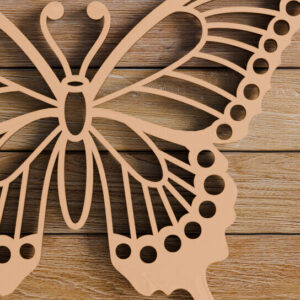 Intra απο ξύλο plywood 3mm-4mm πάχος  πεταλούδας και κοπής CNC Δίασταση 20x30 cm INTRAFABR-98933638 - Image 3