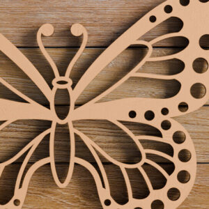 Intra απο ξύλο plywood 3mm-4mm πάχος  πεταλούδας και κοπής CNC Δίασταση 20x30 cm INTRAFABR-98934165 - Image 3
