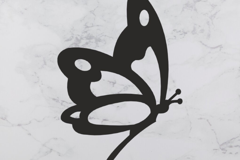 Intra απο ξύλο plywood 3mm-4mm πάχος πεταλούδας Δίασταση 40x40 cm INTRAFABR-71853931