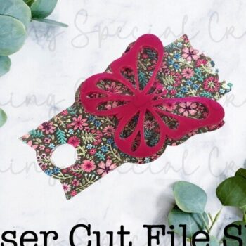 Intra απο ξύλο plywood 3mm-4mm πάχος Πεταλούδα καπάκι Δίασταση 8x8 cm INTRAFABR-92072321 - Image 1