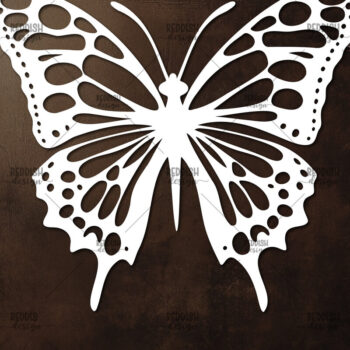 Intra απο ξύλο plywood 3mm-4mm πάχος Κοπή χαρτιού πεταλούδας , Σχέδιο κοπής χαρτιού Δίασταση 30x20 cm INTRAFABR-115823566 - Image 1