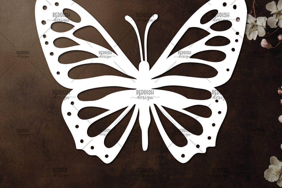 Intra απο ξύλο plywood 3mm-4mm πάχος Κοπή χαρτιού πεταλούδας , Σχέδιο κοπής χαρτιού Δίασταση 30x20 cm INTRAFABR-115823209