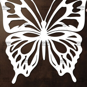 Intra απο ξύλο plywood 3mm-4mm πάχος Κοπή χαρτιού πεταλούδας , Σχέδιο κοπής χαρτιού Δίασταση 30x20 cm INTRAFABR-115823333 - Image 1