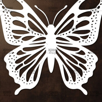 Intra απο ξύλο plywood 3mm-4mm πάχος Κοπή χαρτιού πεταλούδας , Σχέδιο κοπής χαρτιού Δίασταση 30x20 cm INTRAFABR-115823380 - Image 1