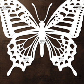 Intra απο ξύλο plywood 3mm-4mm πάχος Κοπή χαρτιού πεταλούδας , Σχέδιο κοπής χαρτιού Δίασταση 30x20 cm INTRAFABR-115823475 - Image 1