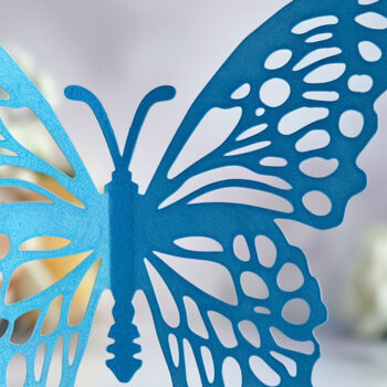 Intra απο ξύλο plywood 3mm-4mm πάχος Πρότυπο κάρτας Πεταλούδας Papercut Δίασταση 10x20 cm INTRAFABR-92218632 - Image 1