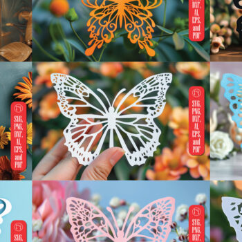 Intra απο ξύλο plywood 3mm-4mm πάχος προτύπων καρτών χάρτινη πεταλούδα Δίασταση 10x20 cm INTRAFABR-92259194 - Image 1