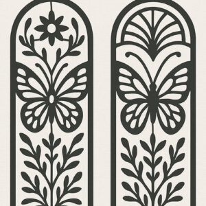 Intra απο ξύλο plywood 3mm-4mm πάχος Πάνελ παραθύρων στυλ πεταλούδας Cut Fi Δίασταση 4x4 cm INTRAFABR-122752198